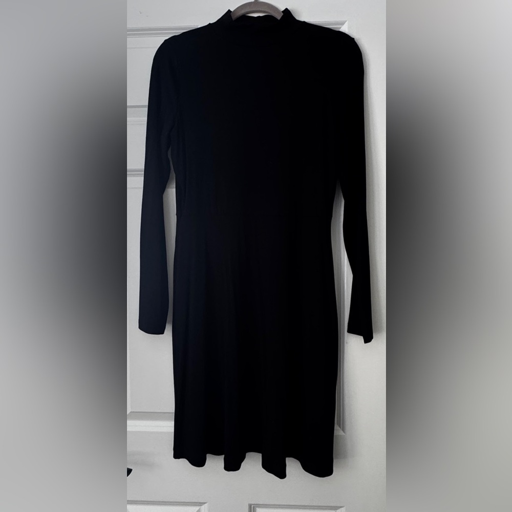 NWT Banana Republic Black Long Sleeve Dress